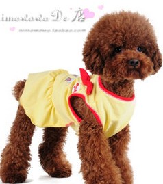 Cotton dog T shirt Teddy Clothes