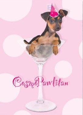 Wienertini Birthday Card