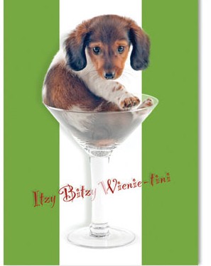 Dog Birthday Party Postcard Invitations