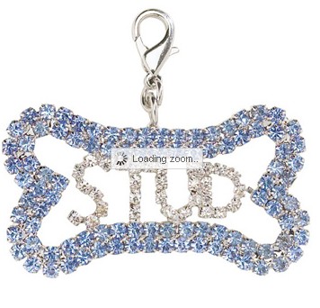 Crystal Bell Collar Charm