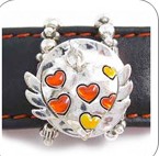 PupCHA-CHAS! Winged Heart Dangle Charm