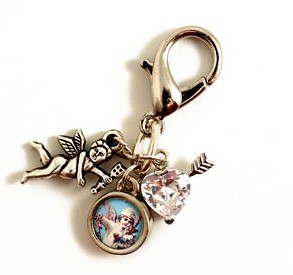 PupCHARMS! By The Sea Pink Fish & Starfish Charm