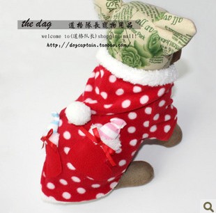 Bear doll dress pet clothes