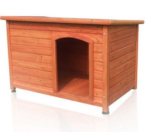 Washable dog house pet litter-free