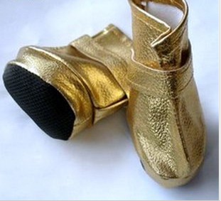 Pet shoes, small diamond inlaid leather boots simulation