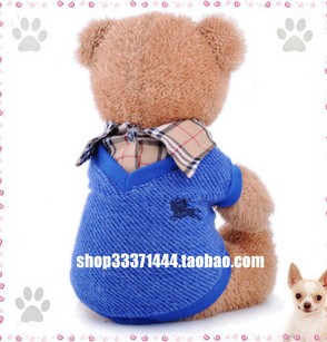 Knitted sweater dog clothes Campus