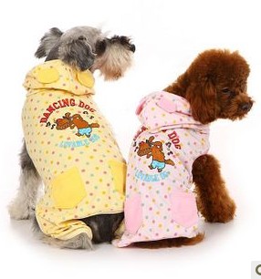 Touchdog tape lace dress, dog apparel