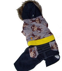 petbaby pet dog clothes fashion clothes man jeans