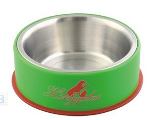 Cat, a dog bowl dog eating utensils basin