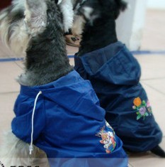 AKC European and American dog raincoat