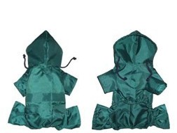 Three bears cute dog raincoat / poncho