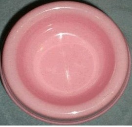 Plastic anti-skid pet bowl