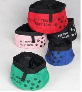 Plastic anti-skid pet bowl