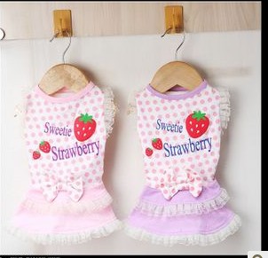 LOVABLEDOG dimensional Strawberry Dress