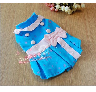 2 color dog dress