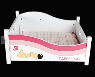 European style wrought iron dog bed