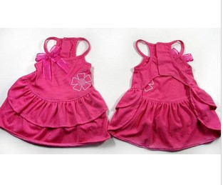 Cool baby clothes pink elastic strap dress