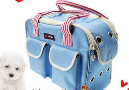 Striped Â Dog Carriers carrying case out package