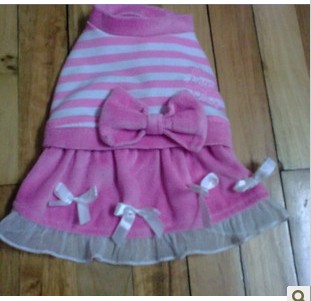 Pets dress, pink skirt