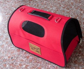 PU leather cushion the end of independent removable and washable Â Dog Carriers