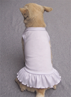 Blank Dog Tank Top-white ON SALE (XS-XXL 12 pieces)